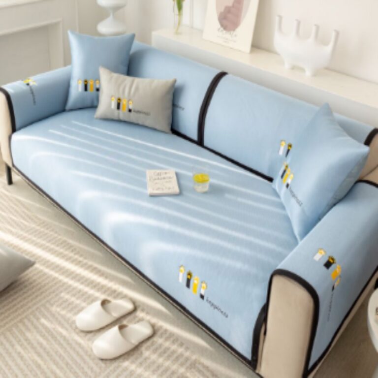 Couch Cushion Ice Silk Cat Paws
