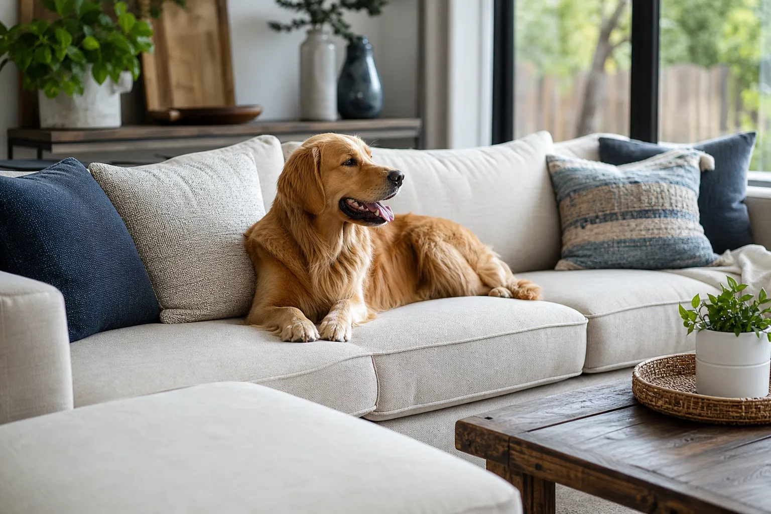 The Benefits of Using Waterproof Sofa Cushions for Pet-Friendly Home Decor