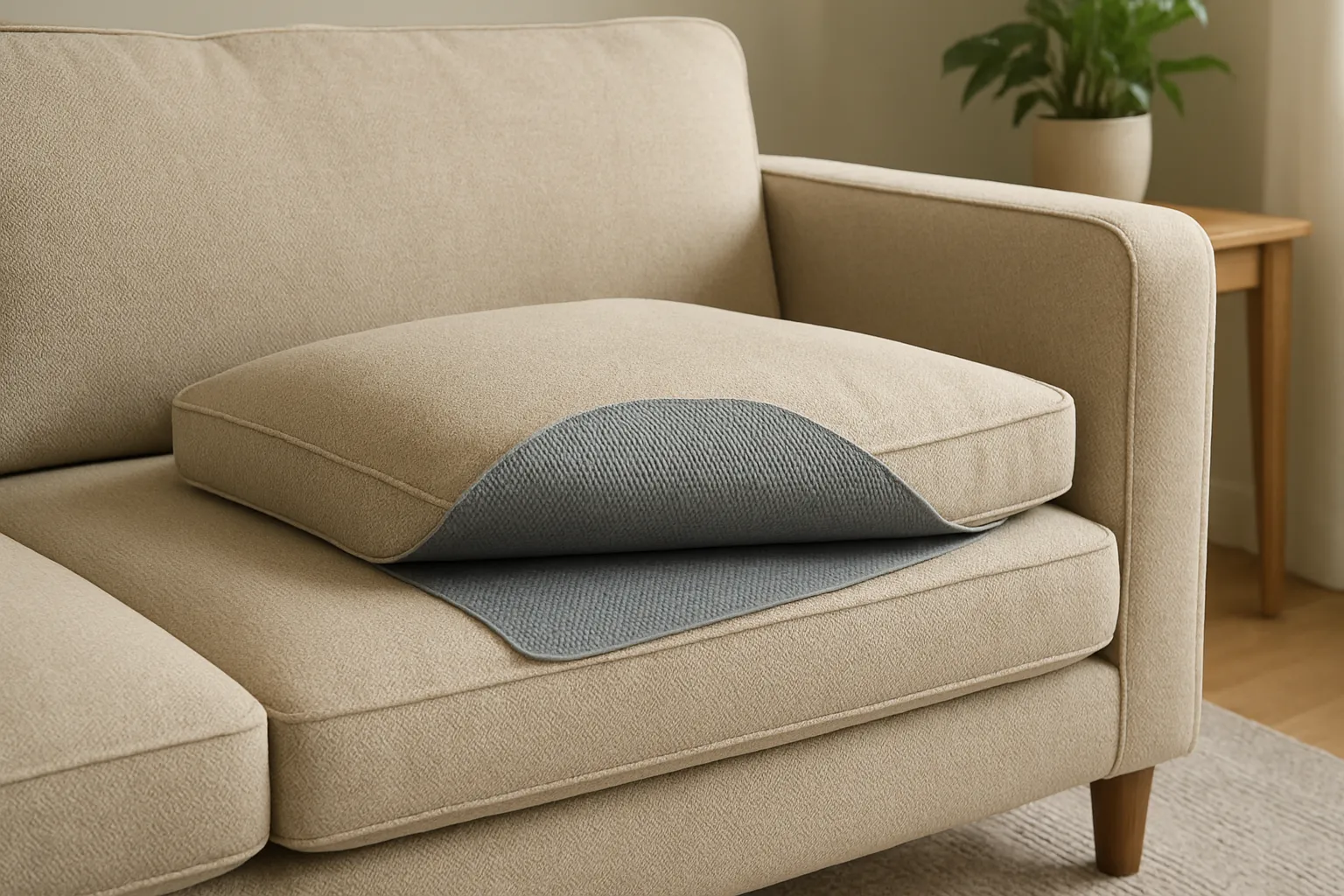The Importance of Non-Slip Backing for Sofa Cushions in High-Traffic Areas
